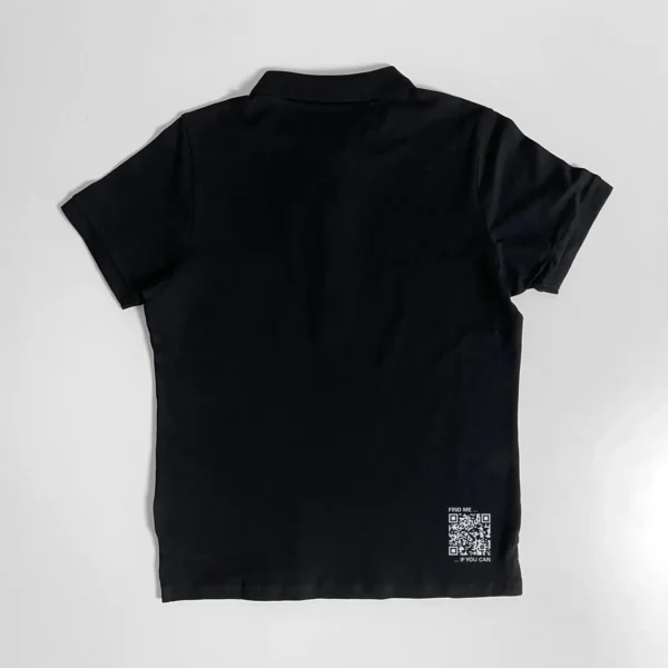 T-Shirt QR-Code klein